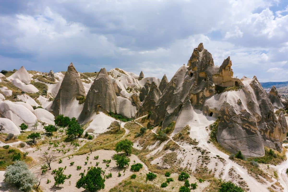The fairy chimneys of Göreme